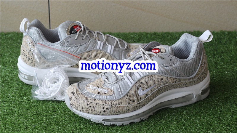 Nike Air Max 98 Supreme Snakeskin Pattern Yellow